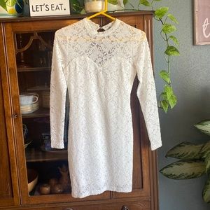 Windsor White Lace Dress